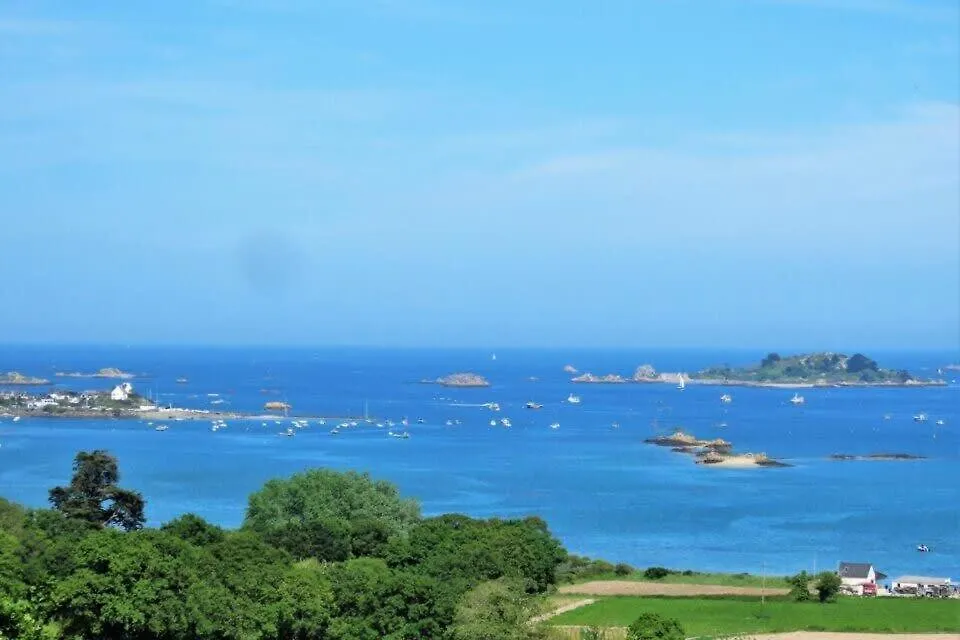 Tatil Evi Grande Maison Parc Paysager Fantastique Vue Mer Plage A 600M A Pied Paimpol Fransa
